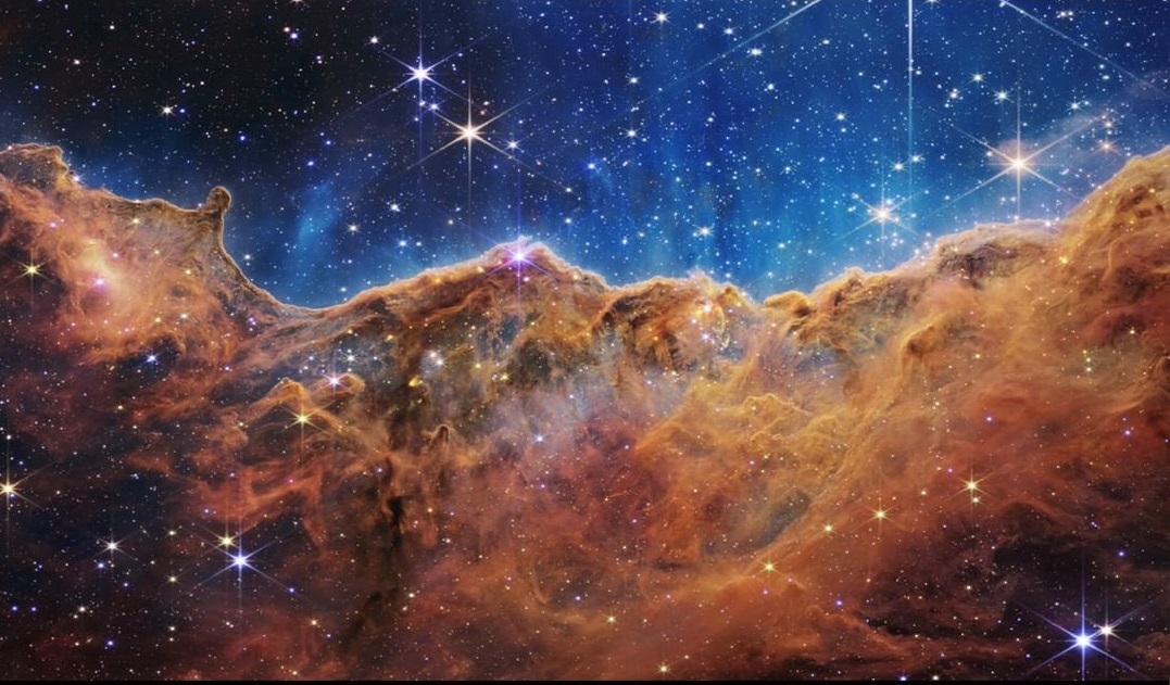 船底座星云                                          图片来源: NASA, ESA, CSA, STScI