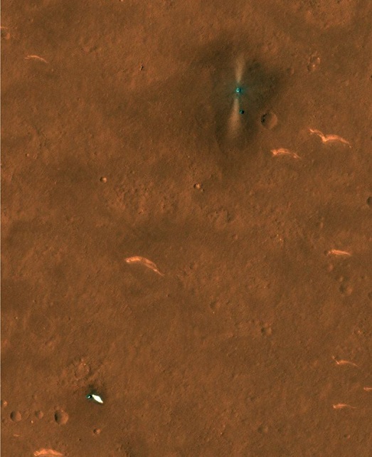 火星侦察轨道器图片来源：NASA/JPL-Caltech/University of Arizona