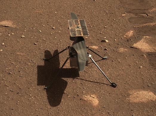 NASA在火星「放飛機」
