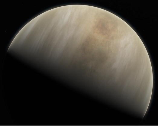 Sign of Life in the Atmosphere of Venus